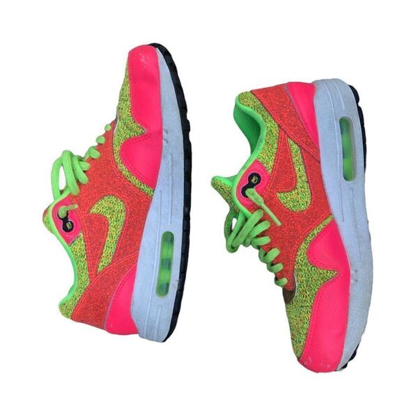 RARE 2016 Nike Air Max 1 SE Ghost Green Size 5.5 - Picture 10 of 16